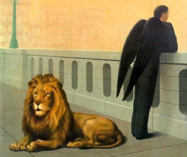 Magritte, Le mal du pays, 1940.jpg